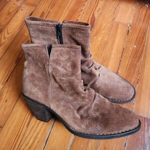 Born Leather Ankle Boots